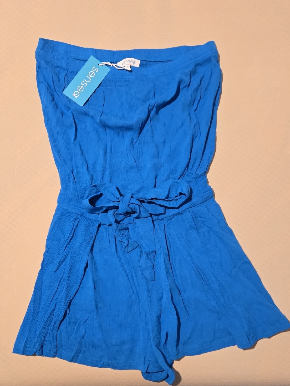 Sensea Royal Blue Straples Romper